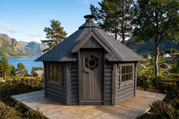 Hovedbilde  Grillhytte 12 Royal - Buet vegg