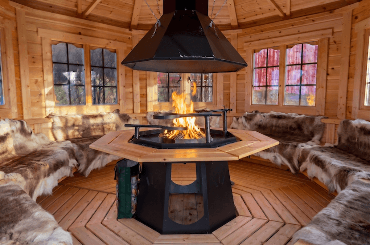Grillhytte Dina 15 Royal - Buet vegg