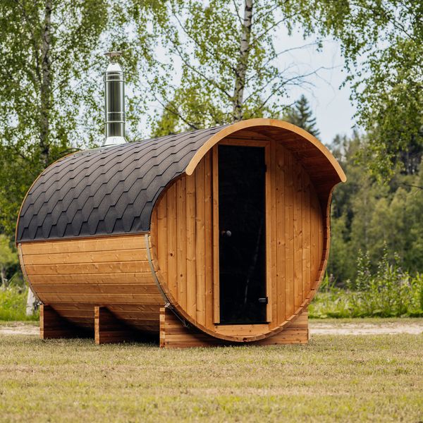 Hovedbilde Badstutønne Uno Long Ø 2,0 × 2,8 m
