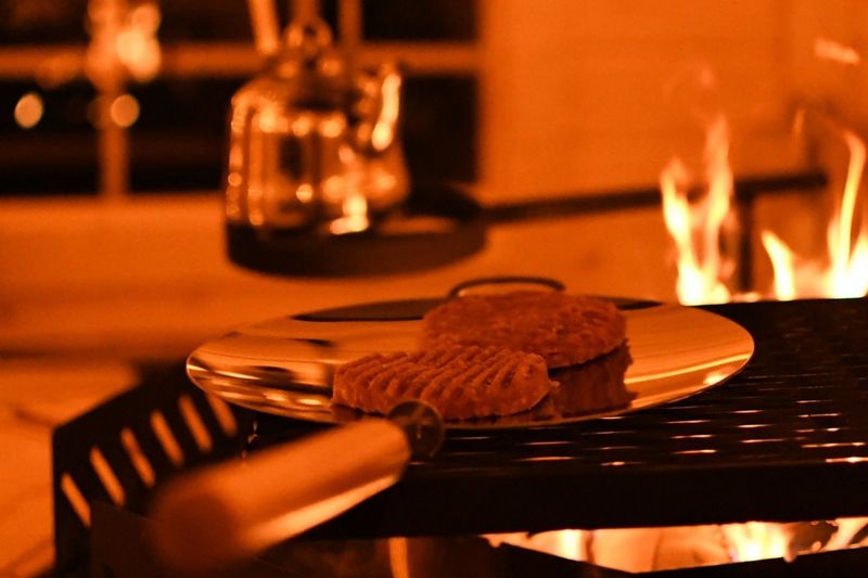Grillhytte 7 Royal - Buet vegg