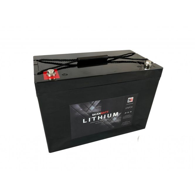 Hovedbilde Skanbatt Batteri Lithium 12 V 100 AH Basic